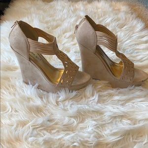 Madden girl nude wedges
